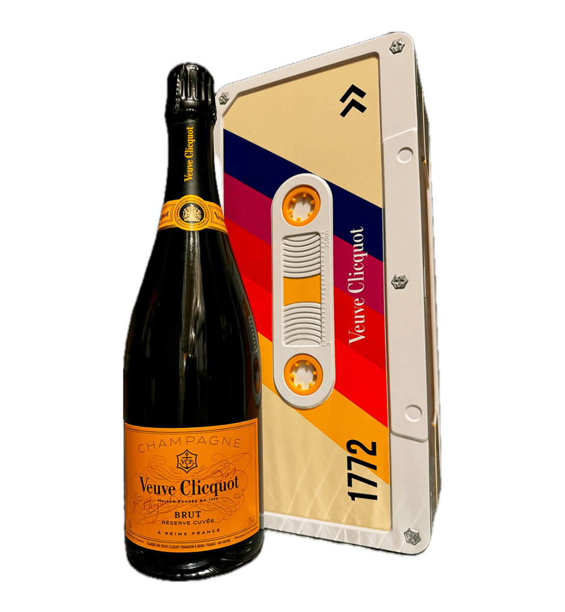 Veuve Clicquot Ponsardin-Champagne -Reserve Brut Coffret Tape 2-BLANC