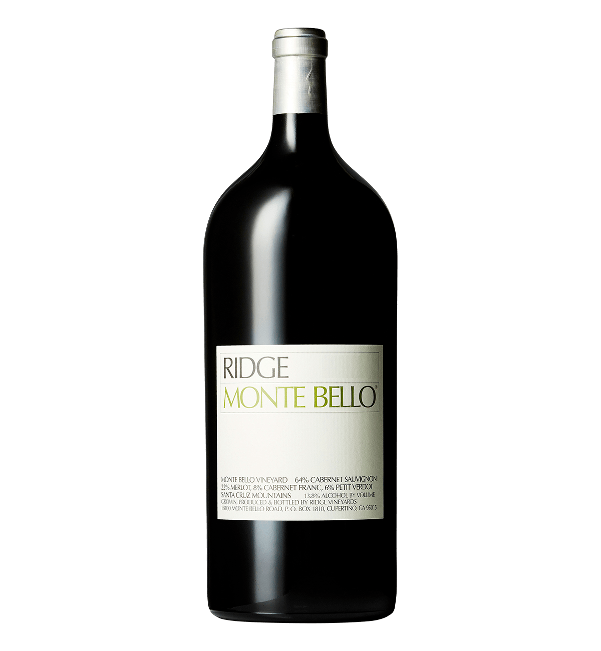 Ridge Vineyards Monte Bello 2015 600CL